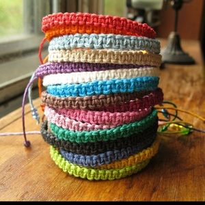 Macrame bracelets